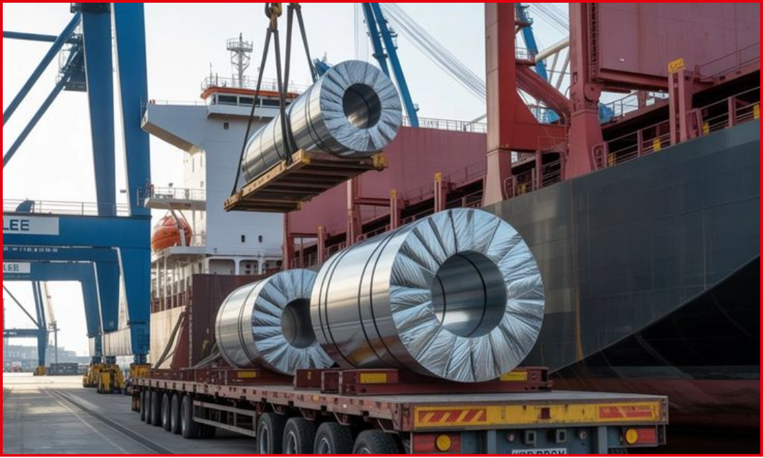 Steel coils and dry cargo